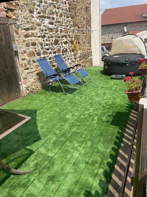 Lovely French Farmhouse With Private Swimming Pool Bourganeuf ภายนอก รูปภาพ